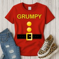 Grumpy Dwarf Costume Womens T-Shirt