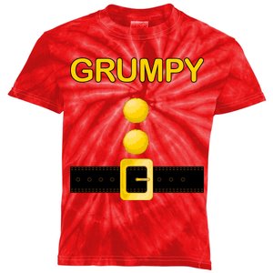 Grumpy Dwarf Costume Kids Tie-Dye T-Shirt