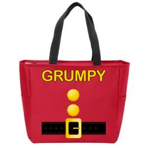 Grumpy Dwarf Costume Zip Tote Bag