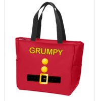Grumpy Dwarf Costume Zip Tote Bag