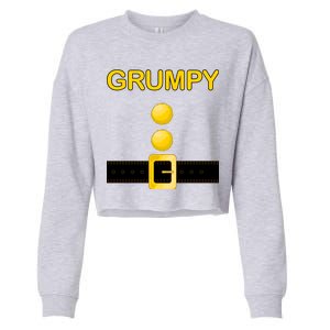 Grumpy Dwarf Costume Cropped Pullover Crew