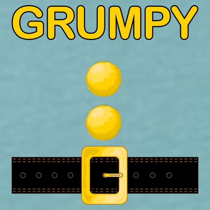 Grumpy Dwarf Costume Sueded Cloud Jersey T-Shirt