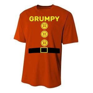 Grumpy Dwarf Halloween Costume  Performance Sprint T-Shirt