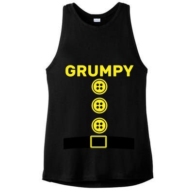 Grumpy Dwarf Halloween Costume  Ladies PosiCharge Tri-Blend Wicking Tank