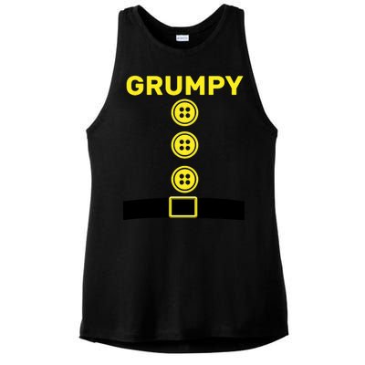 Grumpy Dwarf Halloween Costume  Ladies PosiCharge Tri-Blend Wicking Tank