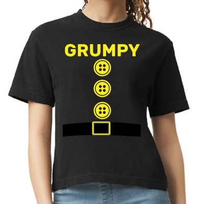 Grumpy Dwarf Halloween Costume  Comfort Colors Boxy T-Shirt