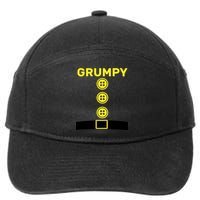 Grumpy Dwarf Halloween Costume  7-Panel Snapback Hat
