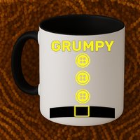 Grumpy Dwarf Halloween Costume  Mug