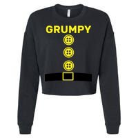 Grumpy Dwarf Halloween Costume  Cropped Pullover Crew