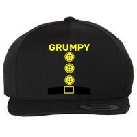 Grumpy Dwarf Halloween Costume  Wool Snapback Cap