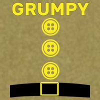 Grumpy Dwarf Halloween Costume  Garment-Dyed Women's Muscle Tee