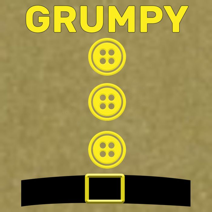Grumpy Dwarf Halloween Costume  Garment-Dyed Women's Muscle Tee