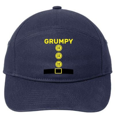 Grumpy Dwarf Halloween Costume  7-Panel Snapback Hat