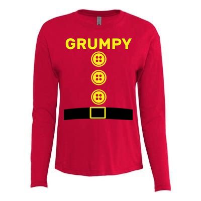 Grumpy Dwarf Halloween Costume  Womens Cotton Relaxed Long Sleeve T-Shirt