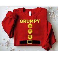 Grumpy Dwarf Halloween Costume  Sweatshirt