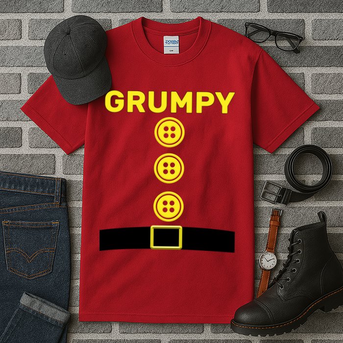 Grumpy Dwarf Halloween Costume  Tall T-Shirt