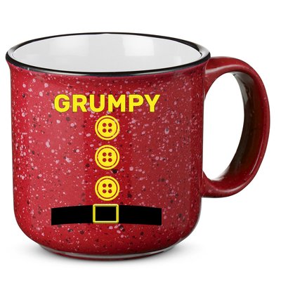 Grumpy Dwarf Halloween Costume  15oz Campfire Ceramic Mug