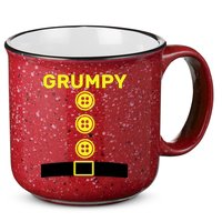 Grumpy Dwarf Halloween Costume  15oz Campfire Ceramic Mug