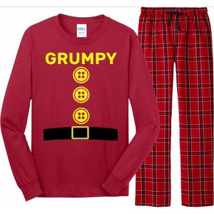 Grumpy Dwarf Halloween Costume  Long Sleeve Pajama Set