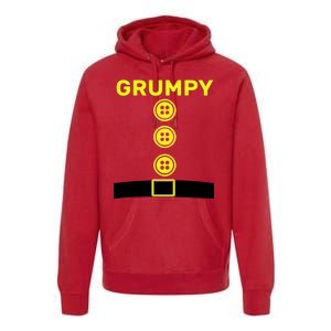 Grumpy Dwarf Halloween Costume  Premium Hoodie