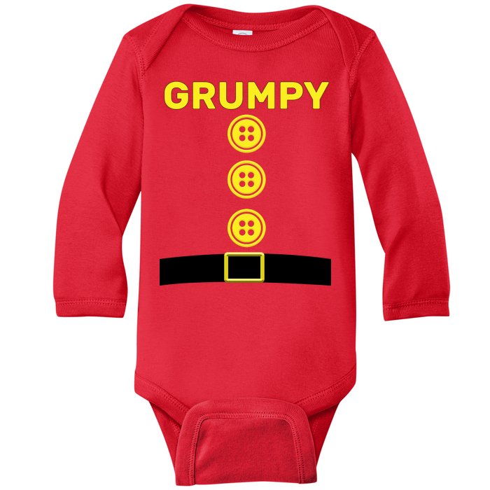 Grumpy Dwarf Halloween Costume  Baby Long Sleeve Bodysuit