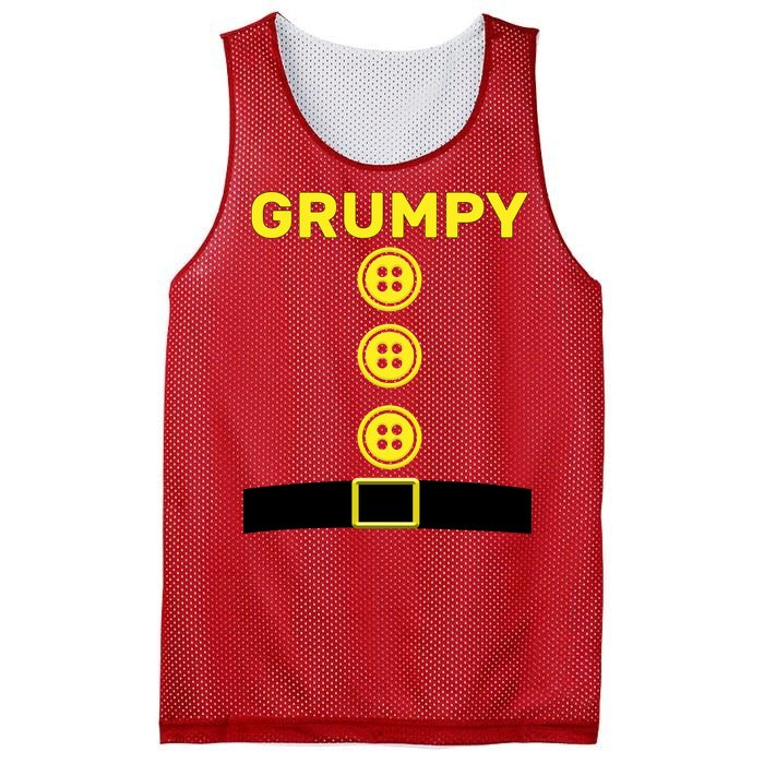 Grumpy Dwarf Halloween Costume  Mesh Reversible Basketball Jersey Tank