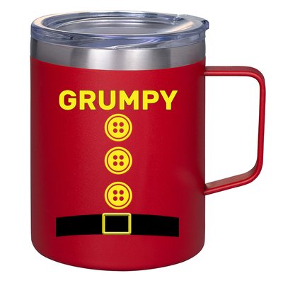 Grumpy Dwarf Halloween Costume  12oz Stainless Steel Coffee Mug