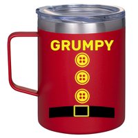 Grumpy Dwarf Halloween Costume  12oz Stainless Steel Coffee Mug