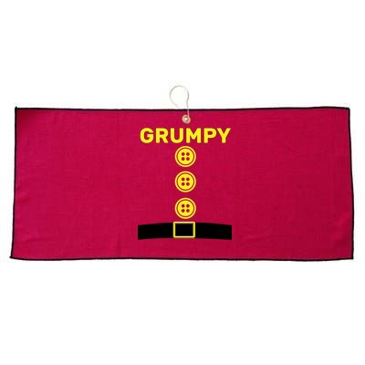 Grumpy Dwarf Halloween Costume  Large Microfiber Waffle Golf Towel