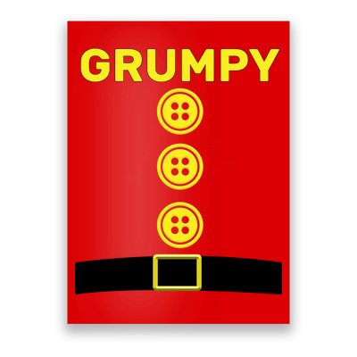 Grumpy Dwarf Halloween Costume  Poster