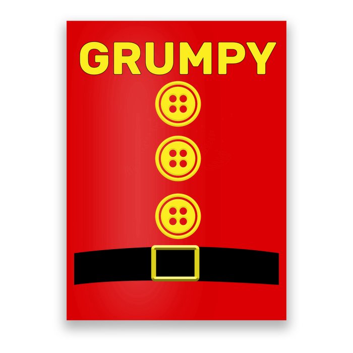 Grumpy Dwarf Halloween Costume  Poster