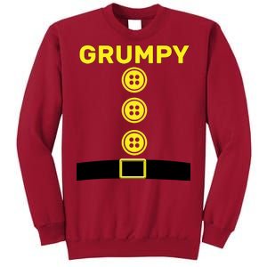 Grumpy Dwarf Halloween Costume  Tall Sweatshirt