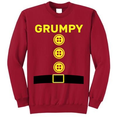 Grumpy Dwarf Halloween Costume  Tall Sweatshirt
