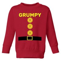 Grumpy Dwarf Halloween Costume  Toddler Sweatshirt