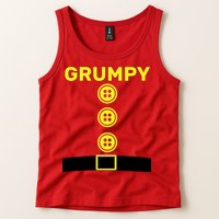 Grumpy Dwarf Halloween Costume  Tank Top