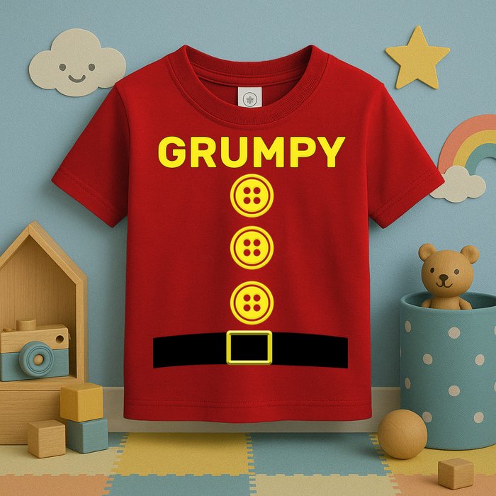 Grumpy Dwarf Halloween Costume  Toddler T-Shirt