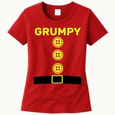 Grumpy Dwarf Halloween Costume  Womens T-Shirt
