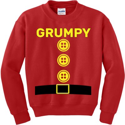 Grumpy Dwarf Halloween Costume  Kids Sweatshirt