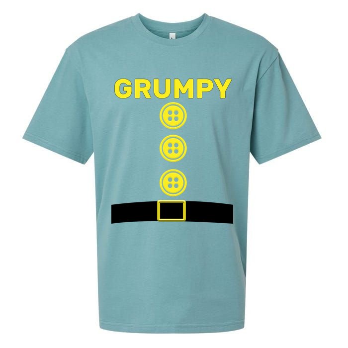 Grumpy Dwarf Halloween Costume  Sueded Cloud Jersey T-Shirt