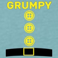 Grumpy Dwarf Halloween Costume  Sueded Cloud Jersey T-Shirt