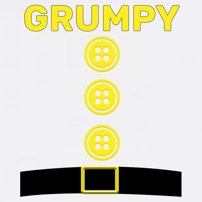 Grumpy Dwarf Halloween Costume  Garment-Dyed Sweatshirt