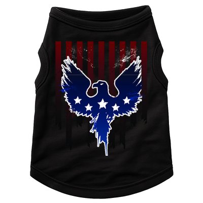 Grunge American Eagle USA Flag Doggie Tank