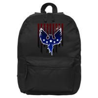 Grunge American Eagle USA Flag 16 in Basic Backpack