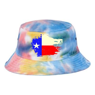 Grunge Texas Flag Tie Dye Newport Bucket Hat