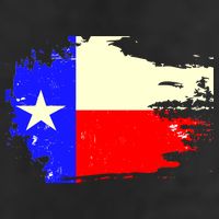 Grunge Texas Flag 7 Panel Mesh Trucker Snapback Hat