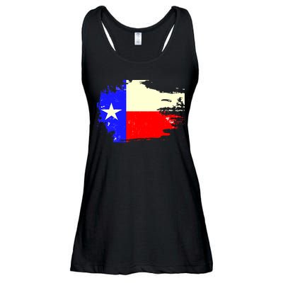 Grunge Texas Flag Ladies Essential Flowy Tank