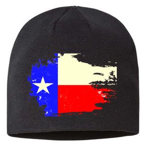 Grunge Texas Flag Sustainable Beanie