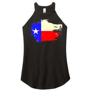 Grunge Texas Flag Women's Perfect Tri Rocker Tank