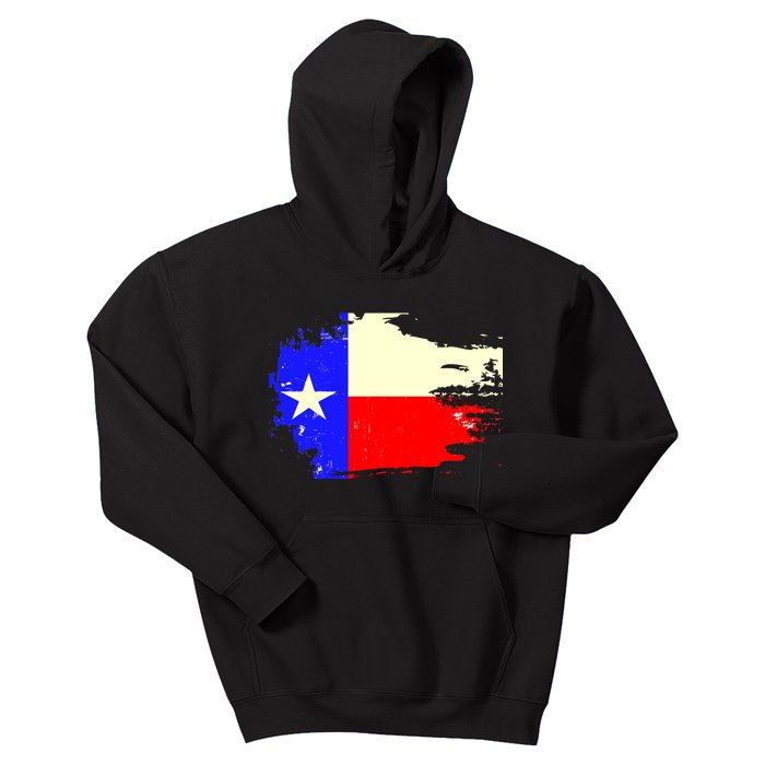 Grunge Texas Flag Kids Hoodie