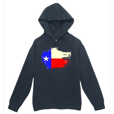 Grunge Texas Flag Urban Pullover Hoodie